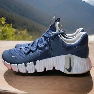 Women's Nike Free Metcon 5 Diffused Blue Light Bone FQ8779-491 - Size 8